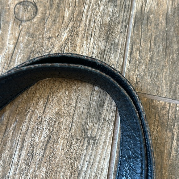 Burberry shoulder tote crossbody bag black slouch bag needs TLC Project - Picture 5 of 11